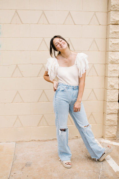 Sienna Tiered Ruffle Bodysuit