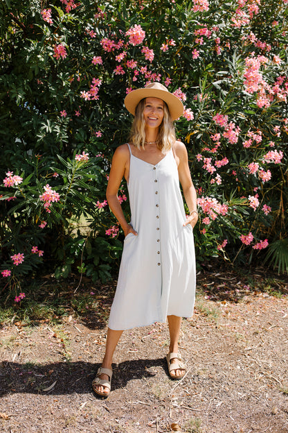 Annie Button Down Maxi Dress