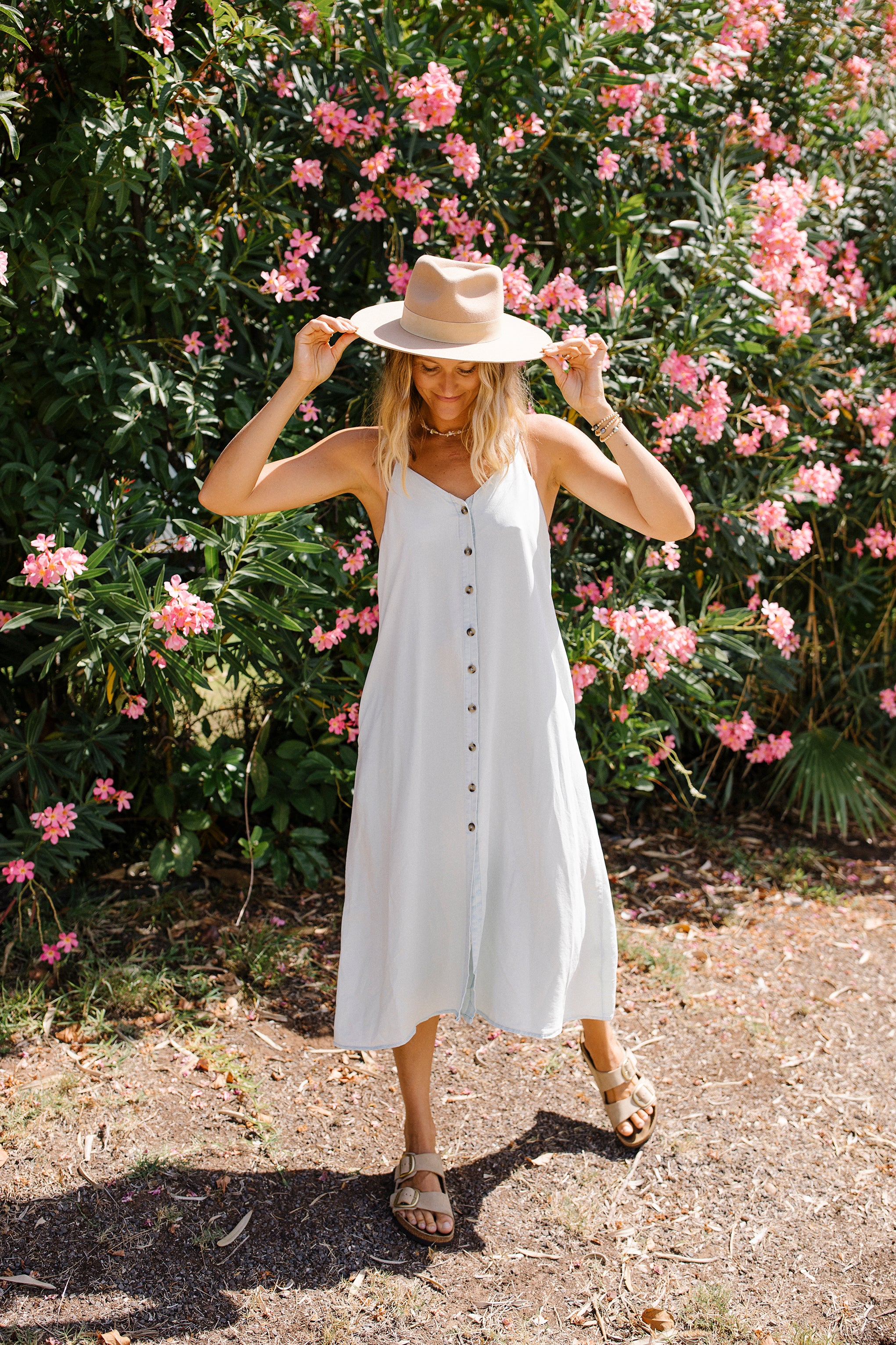 Annie Button Down Maxi Dress