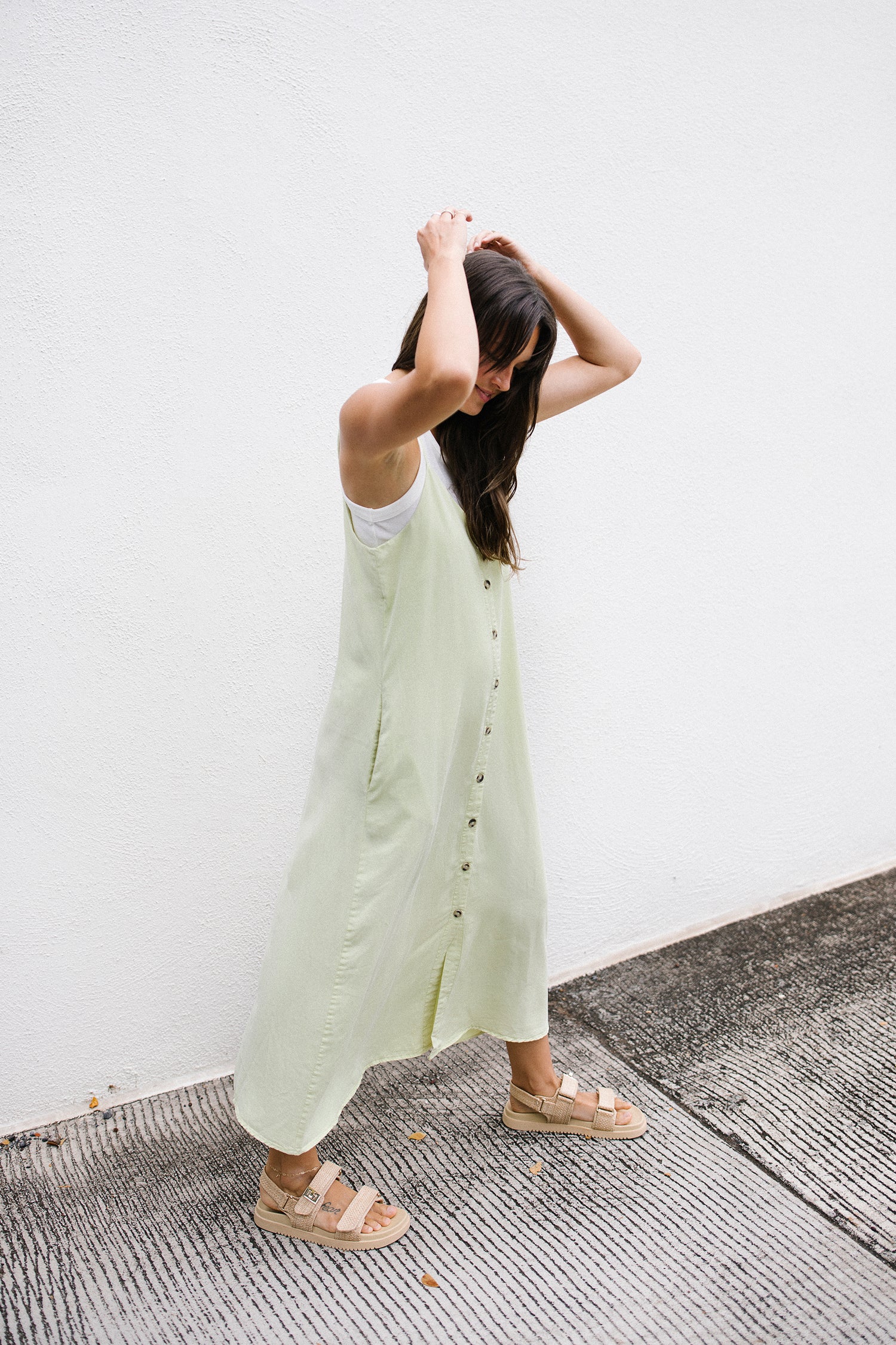 Annie Button Down Maxi Dress