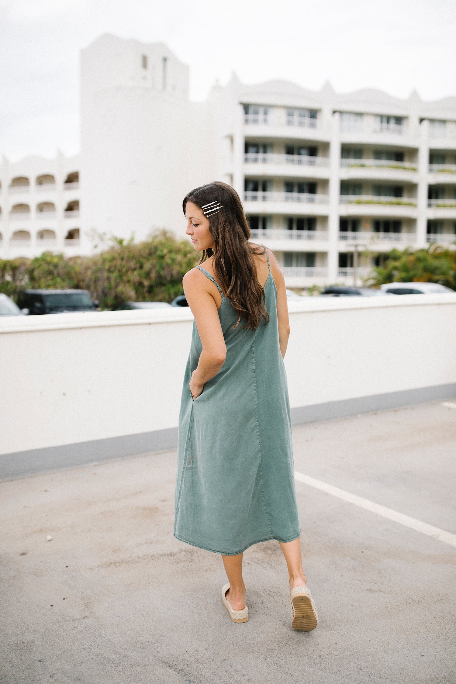 Annie Button Down Maxi Dress